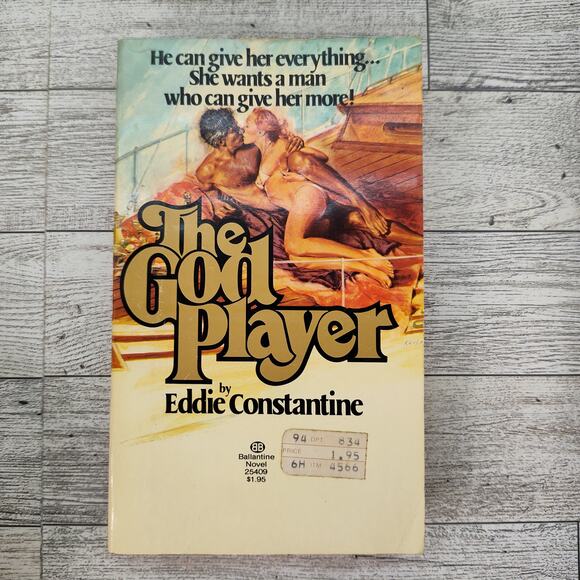 The God Player by Eddie Constantine 1976 First Edition PB Romance FLAWED Binding - Picture 13 of 13